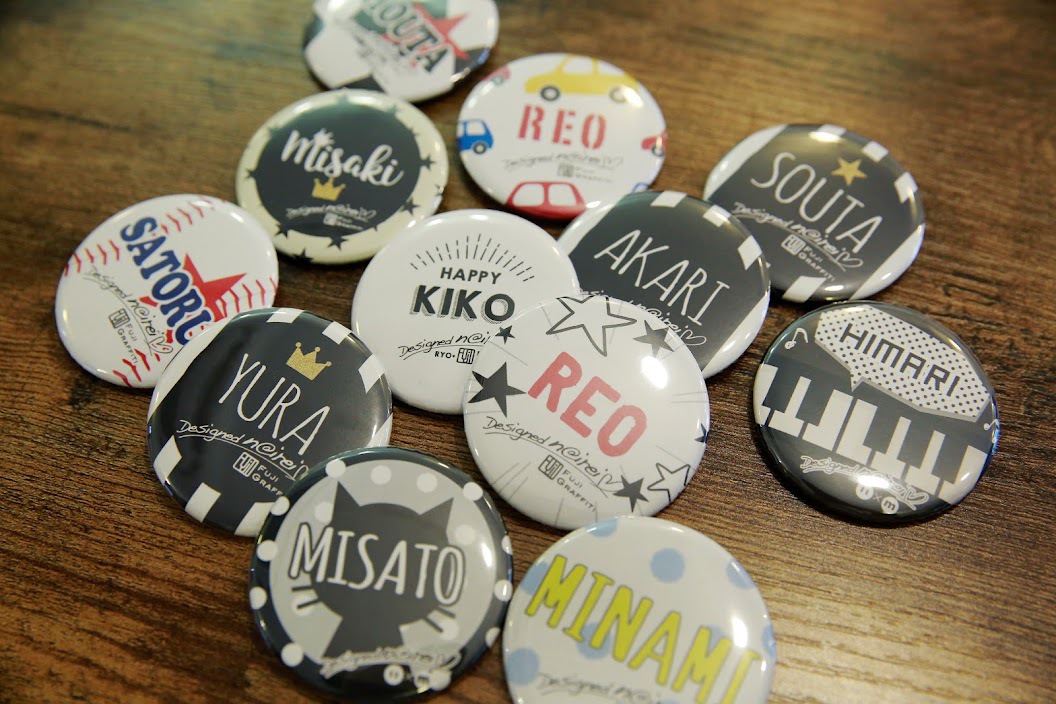 オリジナル缶バッジ